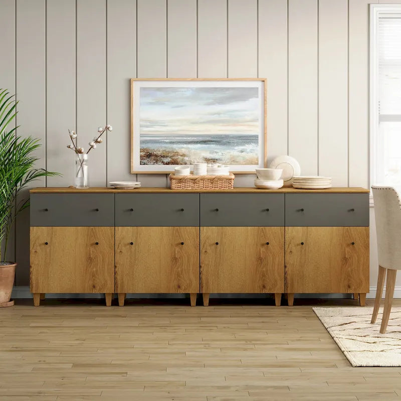 Buffet avec tiroir et porte pour cuisine ou salle à manger