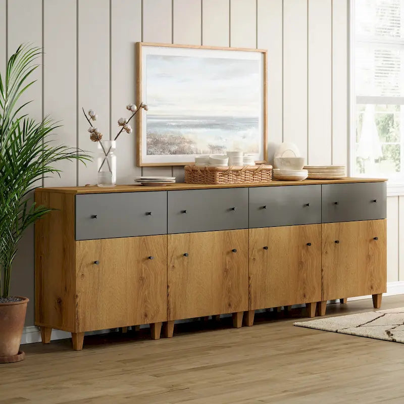 Buffet avec tiroir et porte pour cuisine ou salle à manger