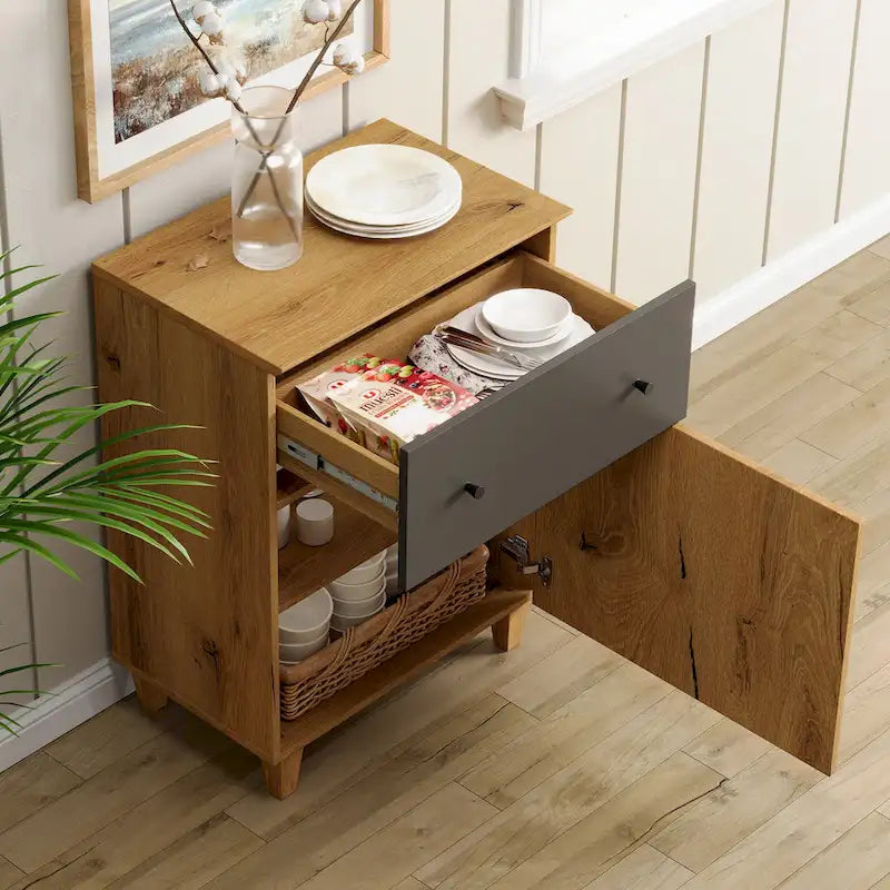 Buffet avec tiroir et porte pour cuisine ou salle à manger