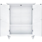 Armoire de rangement sur pied en bois - 14 cm (P) x 30 cm (L) x 74,2 cm (H)