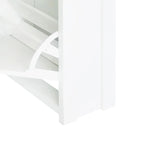 Armoire à chaussures en bois au design minimaliste moderne