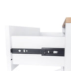 Armoire à chaussures en bois au design minimaliste moderne