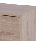 Meuble à chaussures à 3 tiroirs avec étagère à chaussures en bois à 3 niveaux