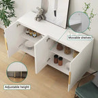 Meuble moderne de 56,69 po avec rangement et étagères réglables - Non applicable