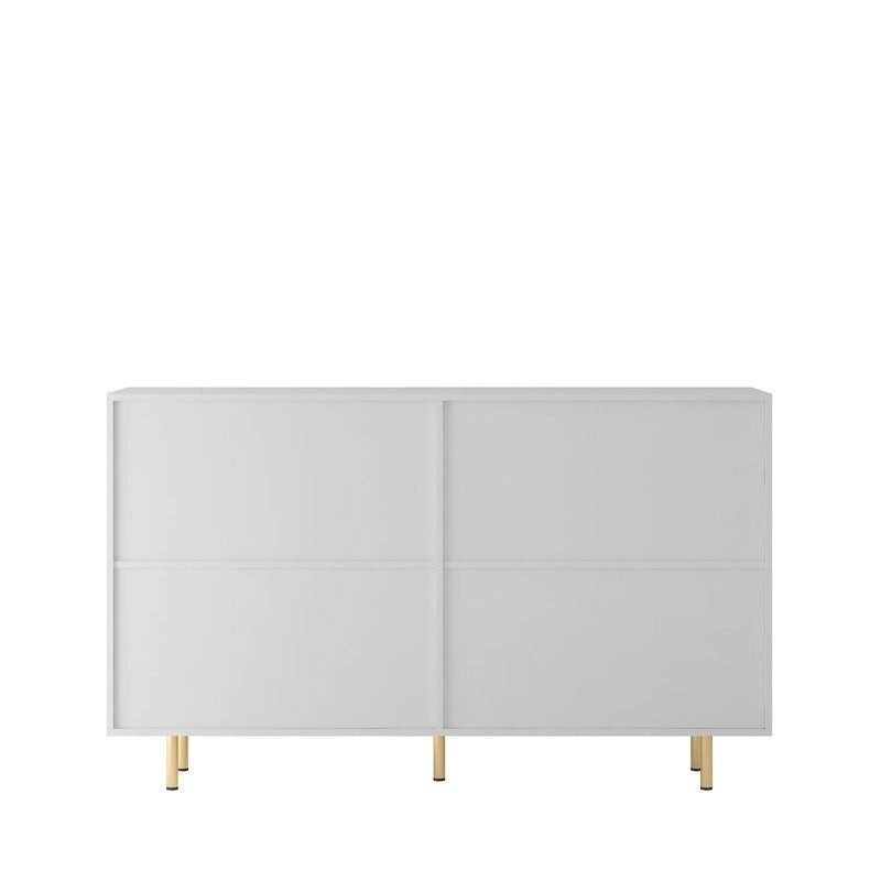 Meuble moderne de 56,69 po avec rangement et étagères réglables - Non applicable