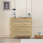 Armoire de rangement en rotin à 31,50 tiroirs pour chambre ou salon