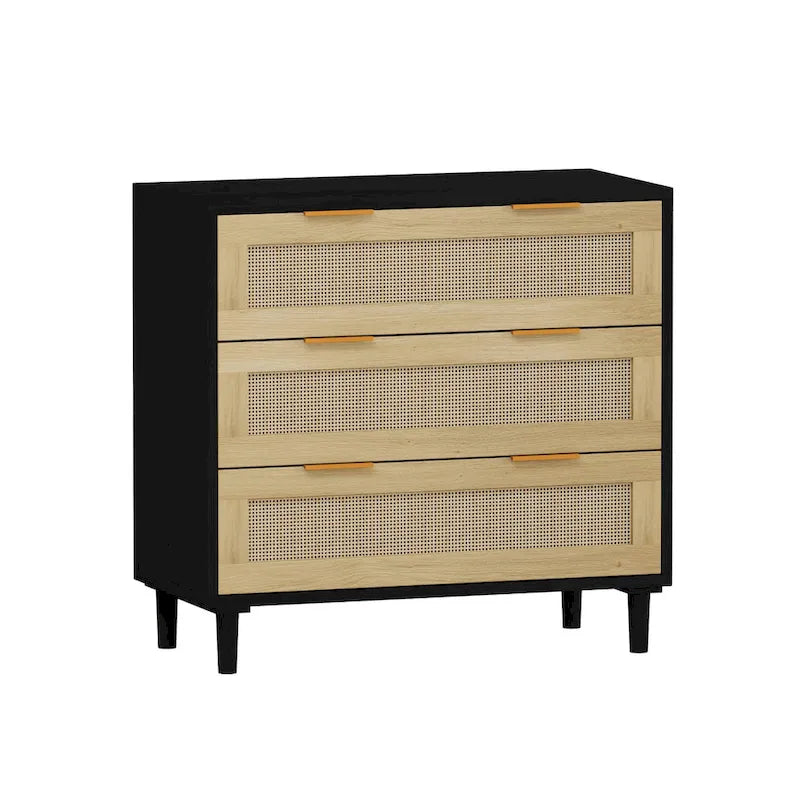 Armoire de rangement en rotin à 31,50 tiroirs pour chambre ou salon