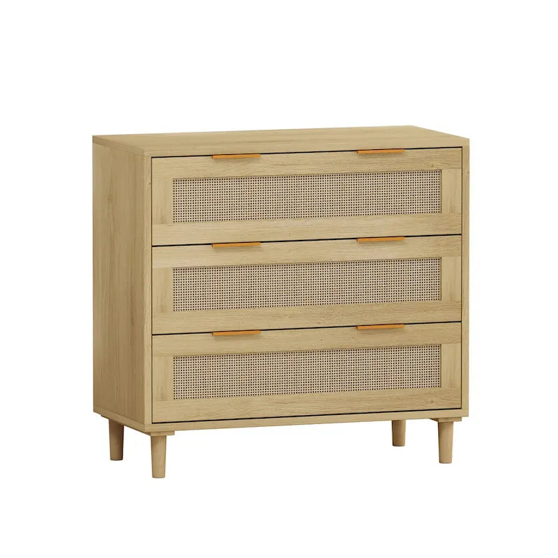 Armoire de rangement en rotin à 31,50 tiroirs pour chambre ou salon