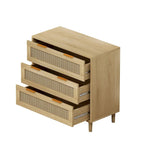Armoire de rangement en rotin à 31,50 tiroirs pour chambre ou salon