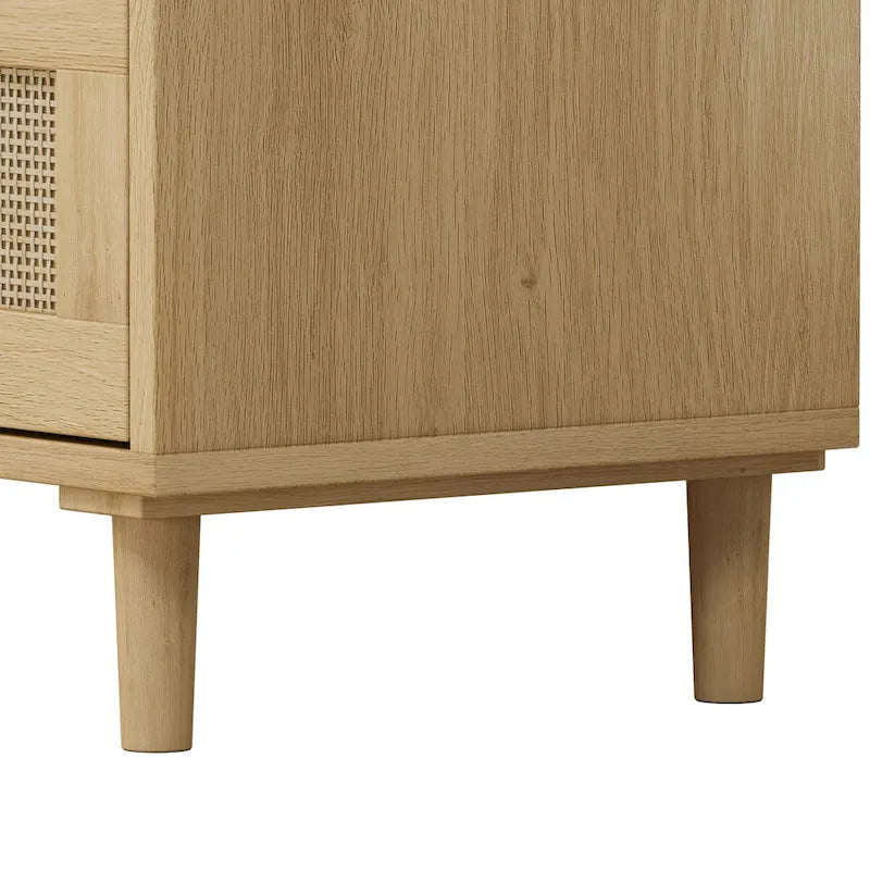 Armoire de rangement en rotin à 31,50 tiroirs pour chambre ou salon