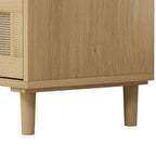 Armoire de rangement en rotin à 31,50 tiroirs pour chambre ou salon