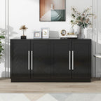 Buffet à 4 portes avec grand espace de rangement - Non applicable