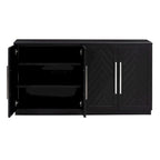 Buffet à 4 portes avec grand espace de rangement - Non applicable