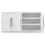 Buffet à 4 portes avec grand espace de rangement - Non applicable
