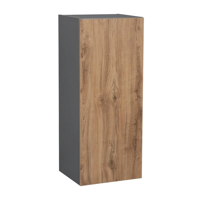 Armoire murale 12 x 36 - Porte simple - Gris - 12 x 36 x 12