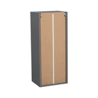 Armoire murale 12 x 36 - Porte simple - Gris - 12 x 36 x 12