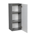 Armoire murale 12 x 36 - Porte simple - Gris - 12 x 36 x 12