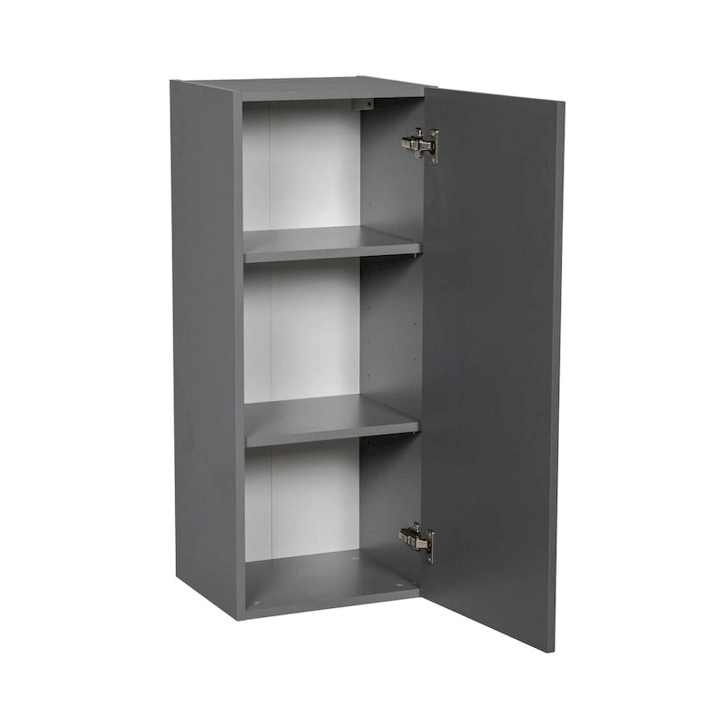Armoire murale 12 x 36 - Porte simple - Gris - 12 x 36 x 12