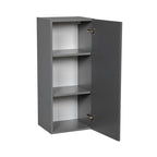 Armoire murale 12 x 36 - Porte simple - Gris - 12 x 36 x 12