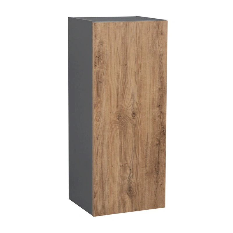 Armoire murale 12 x 36 - Porte simple - Gris - 12 x 36 x 12