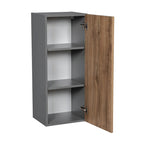 Armoire murale 12 x 36 - Porte simple - Gris - 12 x 36 x 12