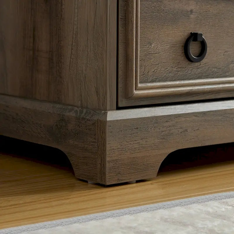 Commode moderne à 6 tiroirs, commode haute, armoire