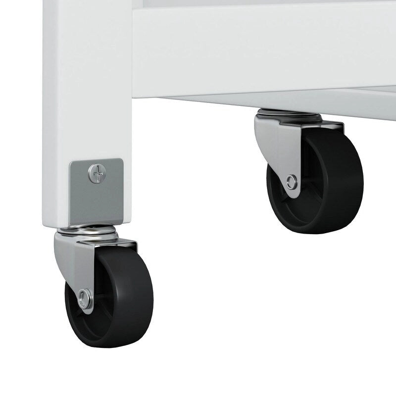 Îlot de cuisine multifonctionnel 46,46 avec étagère à épices, casier à vin, porte-serviettes et plateau pliable en bois d'hévéa