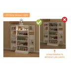 Armoire de cuisine avec éclairage LED