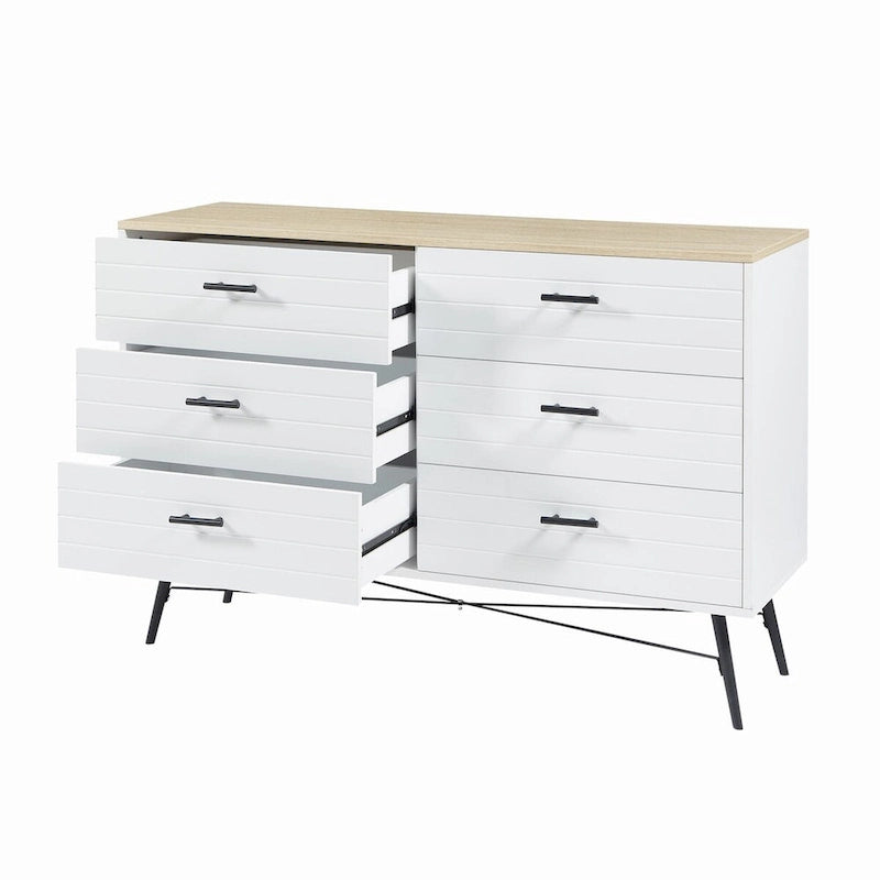 Chambre moderne 47,2 po avec 6 tiroirs profonds - Non applicable