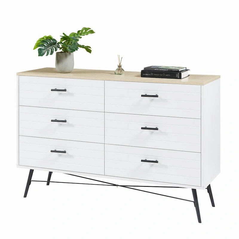 Chambre moderne 47,2 po avec 6 tiroirs profonds - Non applicable
