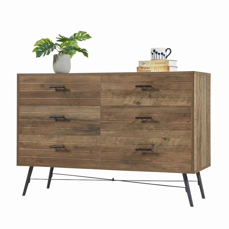 Chambre moderne 47,2 po avec 6 tiroirs profonds - Non applicable