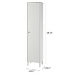 Armoire utilitaire en bois véritable