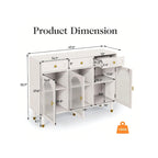 Buffet RoyalCraft RoyalCraft 47,2 cm de large à 3 tiroirs