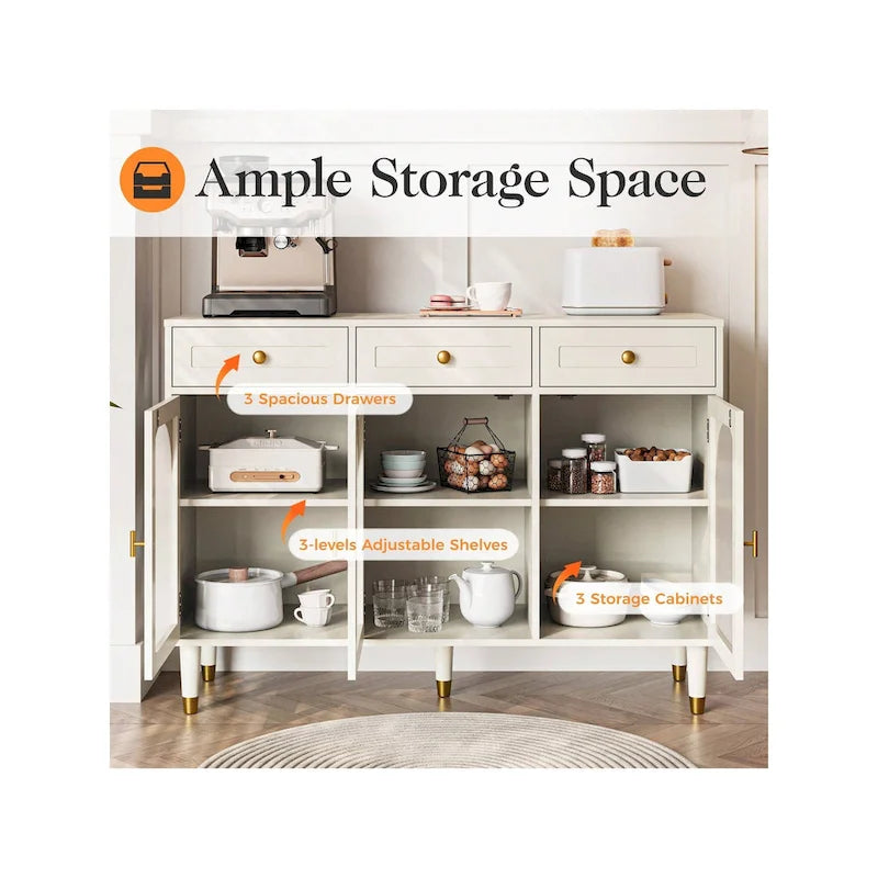 Buffet RoyalCraft RoyalCraft 47,2 cm de large à 3 tiroirs