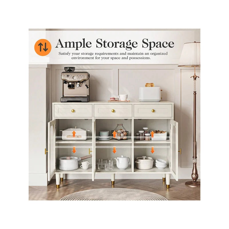 Buffet RoyalCraft RoyalCraft 47,2 cm de large à 3 tiroirs