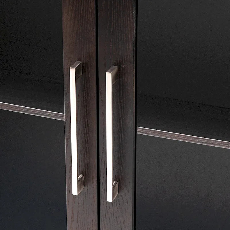 58.2 Armoire de rangement en bois avec portes et étagère réglable - Non applicable