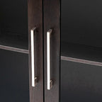 58.2 Armoire de rangement en bois avec portes et étagère réglable - Non applicable