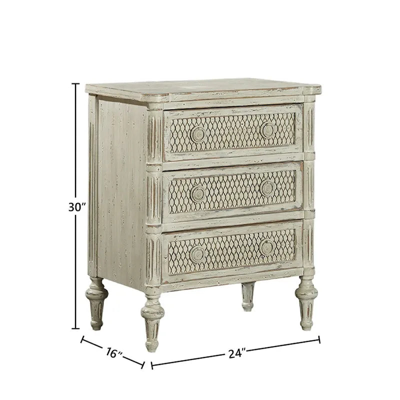 Petit plastron de terrain en maille à finition vieillie de 24 pouces