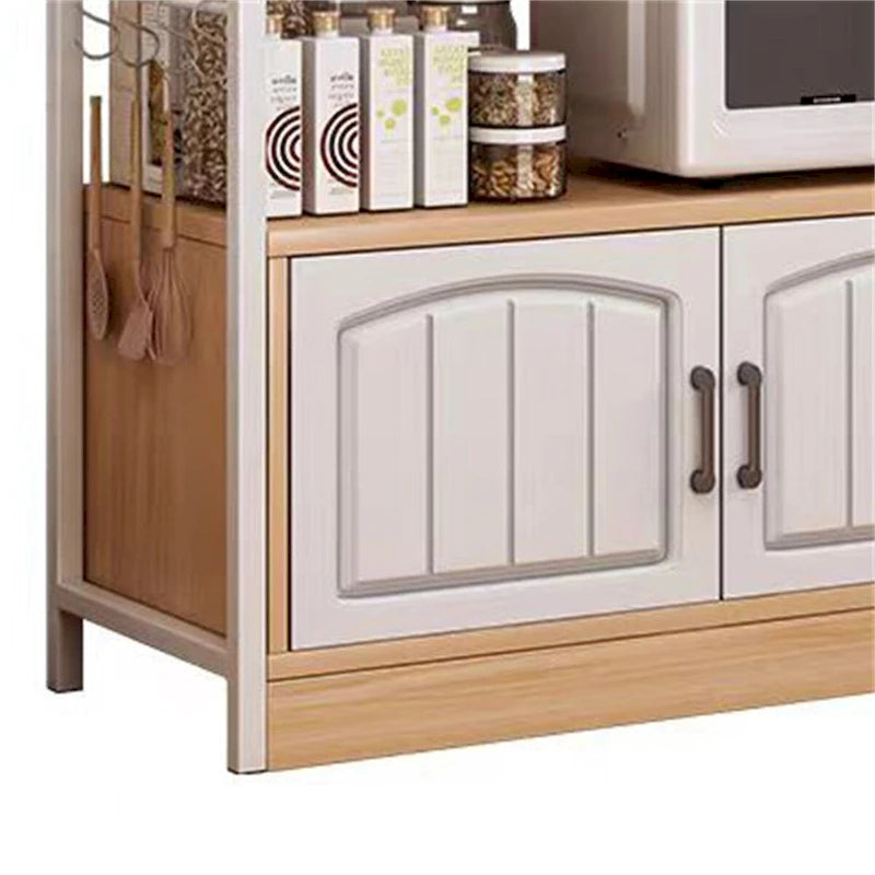 Armoire de rangement de cuisine, armoire de rangement utilitaire autoportante
