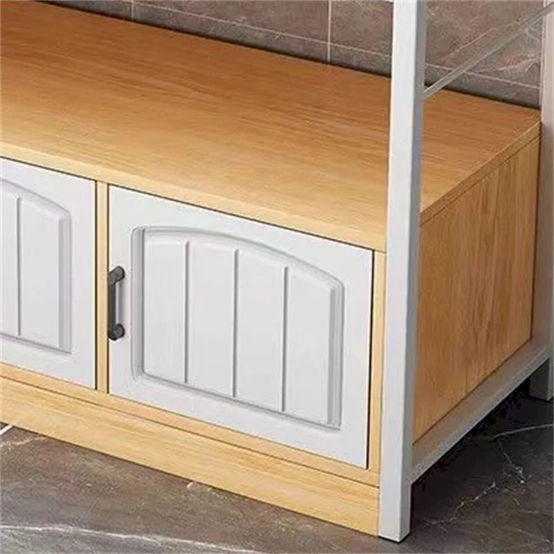 Armoire de rangement de cuisine, armoire de rangement utilitaire autoportante