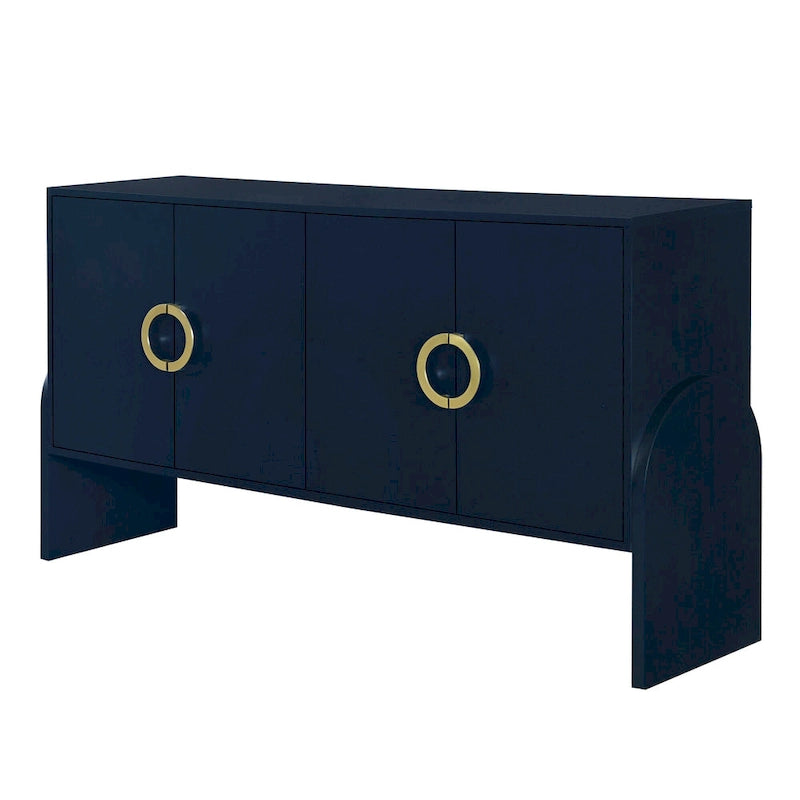 Armoire de rangement de 33,80 po de hauteur avec étagères réglables