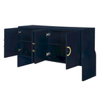 Armoire de rangement de 33,80 po de hauteur avec étagères réglables