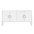 Armoire de rangement de 33,80 po de hauteur avec étagères réglables