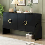 Armoire de rangement de 33,80 po de hauteur avec étagères réglables