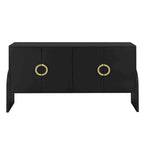 Armoire de rangement de 33,80 po de hauteur avec étagères réglables