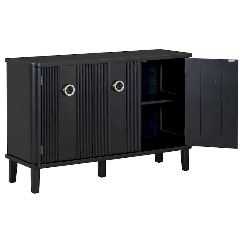 Armoire en bois stable et robuste