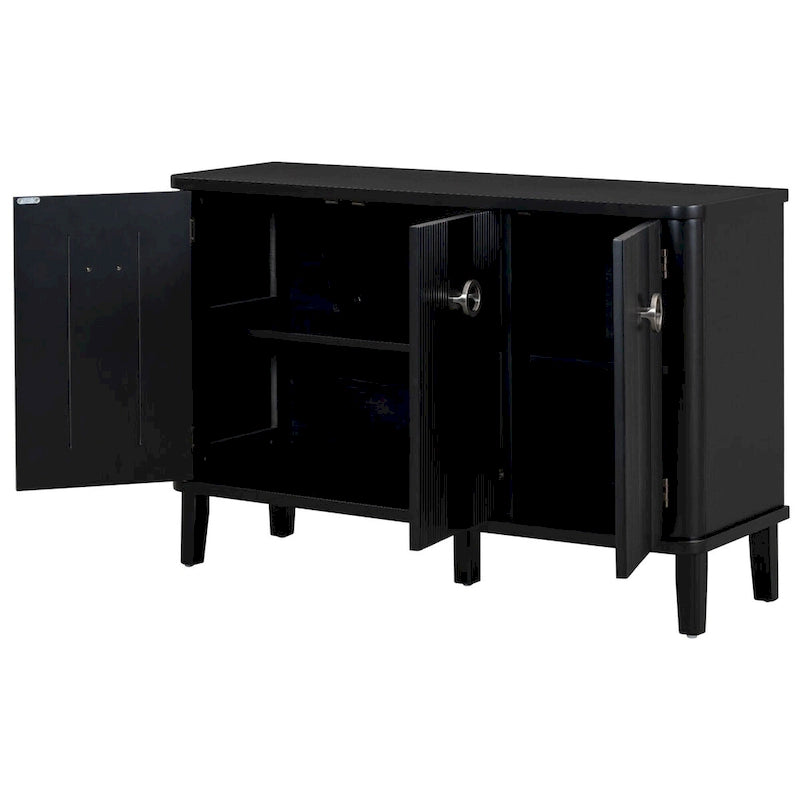 Armoire en bois stable et robuste