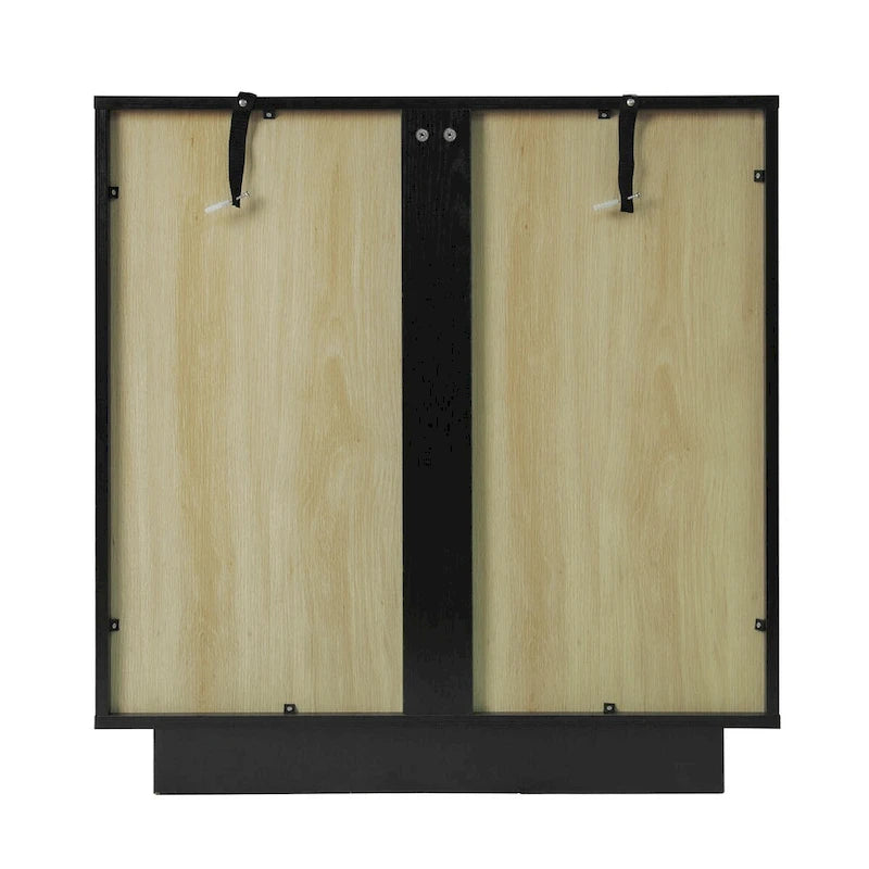 2 armoires de rangement avec porte vitrée pour salon, salle à manger, bureau