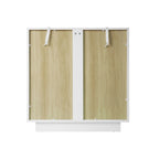 2 armoires de rangement avec porte vitrée pour salon, salle à manger, bureau