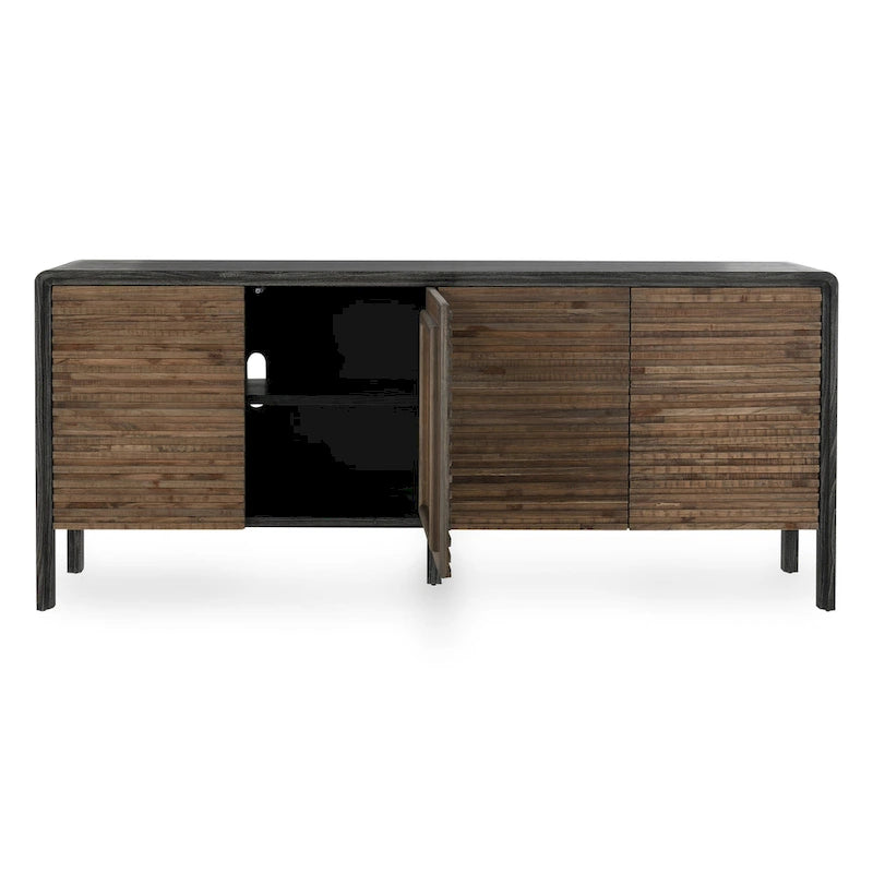 Buffet 4 portes Elodie de Classic Home - 79 cm (L) x 17 cm (P) x 34 cm (H)